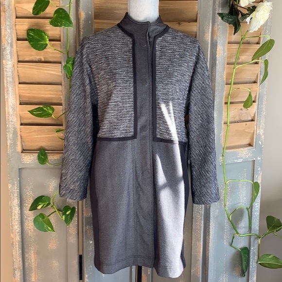 Lululemon dark grey mandarin collar raglan jacket - Picture 1 of 16